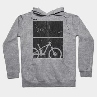 mountain bike mtb gift cycling biker cyclist bicycle outdoor Hoodie